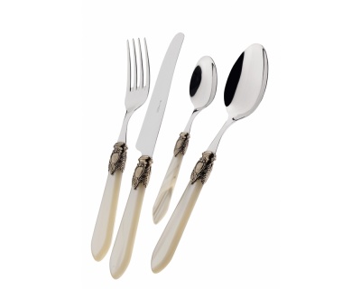 Posate OXFORD old goldplated - Bugatti, servizio da 50 pezzi