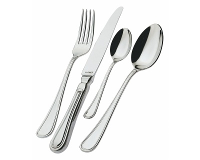 Posate ENGLAND hollow handle shining - Bugatti, servizio da 49 pezzi