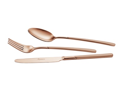 Posate CELTIKA Copper Bronze - EME, servizio da 24 pezzi