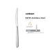 SAMBONET - HANNAH Coltello tavola monoblocco 18/10 inox