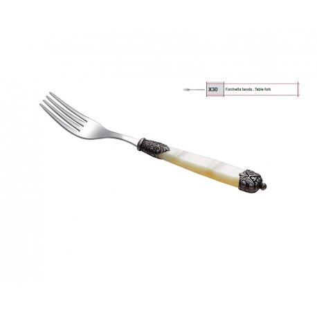 SR - EME - 6 Forchette tavola MIRAGE - sfuse