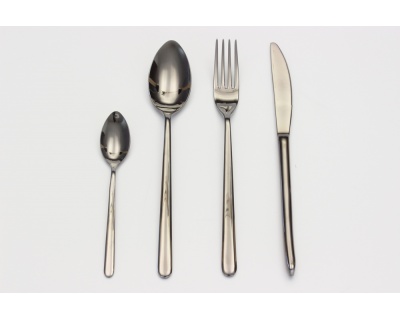 Posate VENICE gun metal