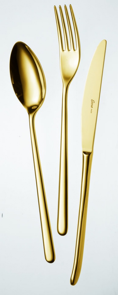 Posate VENICE Tin Gold - EME, servizio da 24 pezzi