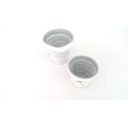 SET 2 VASI ROTONDI CON