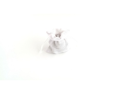 SET 6 SACCHETTI IN TESSUTO BIANCO