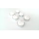 SET 6 CANDELE TEALIGHT CUORE BIANCO