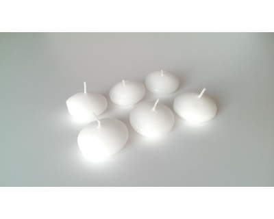 SET 6 CANDELE GALLEGGIANTI (FLOATING CANDLES)