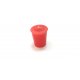 SET 6 CANDELE ROSSE  AL LAMPONE