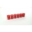 SET 6 CANDELE ROSSE  AL LAMPONE