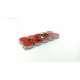 SET 10 CANDELE TEALIGHT ROSSE PROFUMO CINNAMON (CANNELLA)