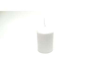 CANDELA TONDA MOCCOLO BIANCA