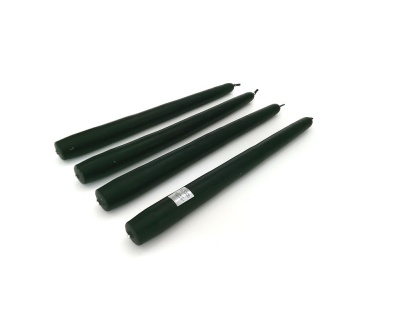 SET 4 CANDELE STELO NERE