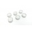 SET 6 CANDELE TEALIGHT BIANCO NEUTRO
