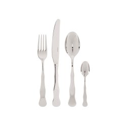 Posate 1965 18/10 Stainless Steel Sambonet, servizio da 24 pezzi