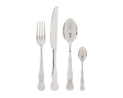 Posate 1965 18/10 Stainless Steel Sambonet, servizio da 24 pezzi