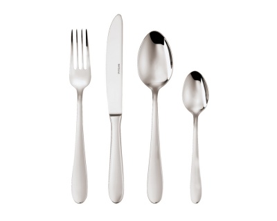 Posate ASTRID 18/10 Stainless Steel Sambonet, servizio da 24 pezzi