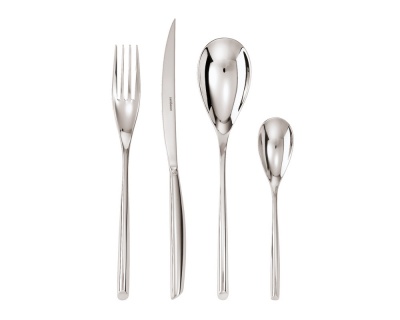 Posate CONTINENTAL 18/10 Stainless Steel Sambonet, servizio da 24 pezzi