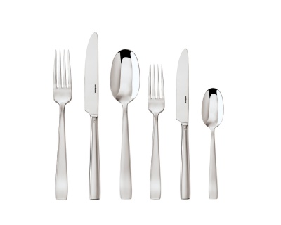Posate FLAT argento Sambonet, servizio da 36 pezzi