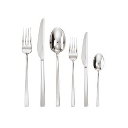 Posate LINEA Q 18/10 Stainless Steel Sambonet, servizio da 36 pezzi