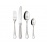 Posate PERLES 18/10 Stainless Steel Sambonet, servizio da 24 pezzi