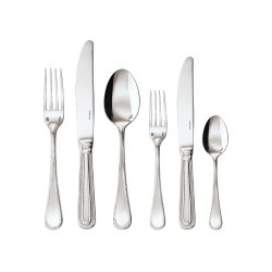 Posate PERLES 18/10 Stainless Steel Sambonet, servizio da 36 pezzi