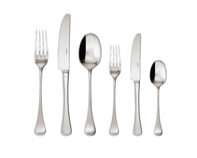 Posate QUEEN ANNE 18/10 Stainless Steel Sambonet, servizio da 36 pezzi