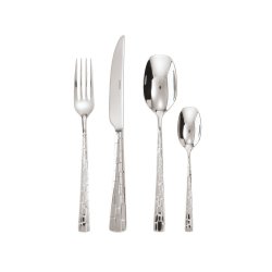 Posate SKIN 18/10 Stainless Steel Sambonet, servizio da 24 pezzi