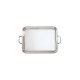 SAMBONET - CONTOUR Vassoio Rettangolare con maniglie 29x21 silverplated