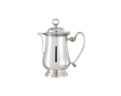 SAMBONET - CONTOUR Caffettiera 1,6cl silverplated