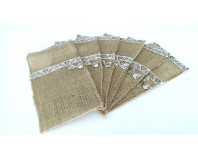 PORTAPOSATE JUTA SHABBY -  Cuoricini