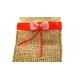 PORTAPOSATE JUTA SHABBY -  nastrino rosso