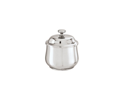 SAMBONET - ELITE Zuccheriera con coperchio H. 10,5 silverplated
