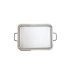 SAMBONET - ELITE Vassoio Rettangolare con Maniglie 40x26 silverplated