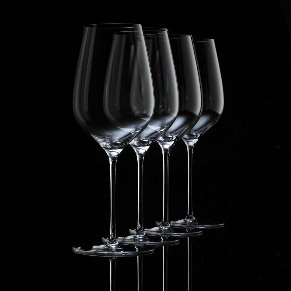 Pulizia dei calici da vino