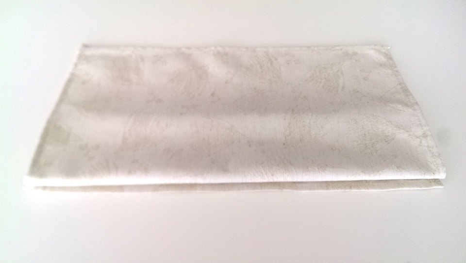 Mettere sottosopra il tovagliolo