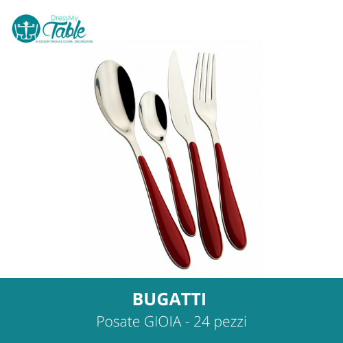 BUGATTI – Posate GIOIA - 24 pezzi