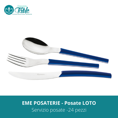 Posate LOTO - EME servizio da 24 pezzi