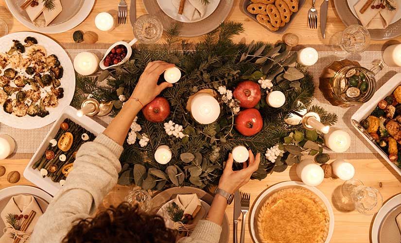 3 idee per apparecchiare la tavola a Capodanno